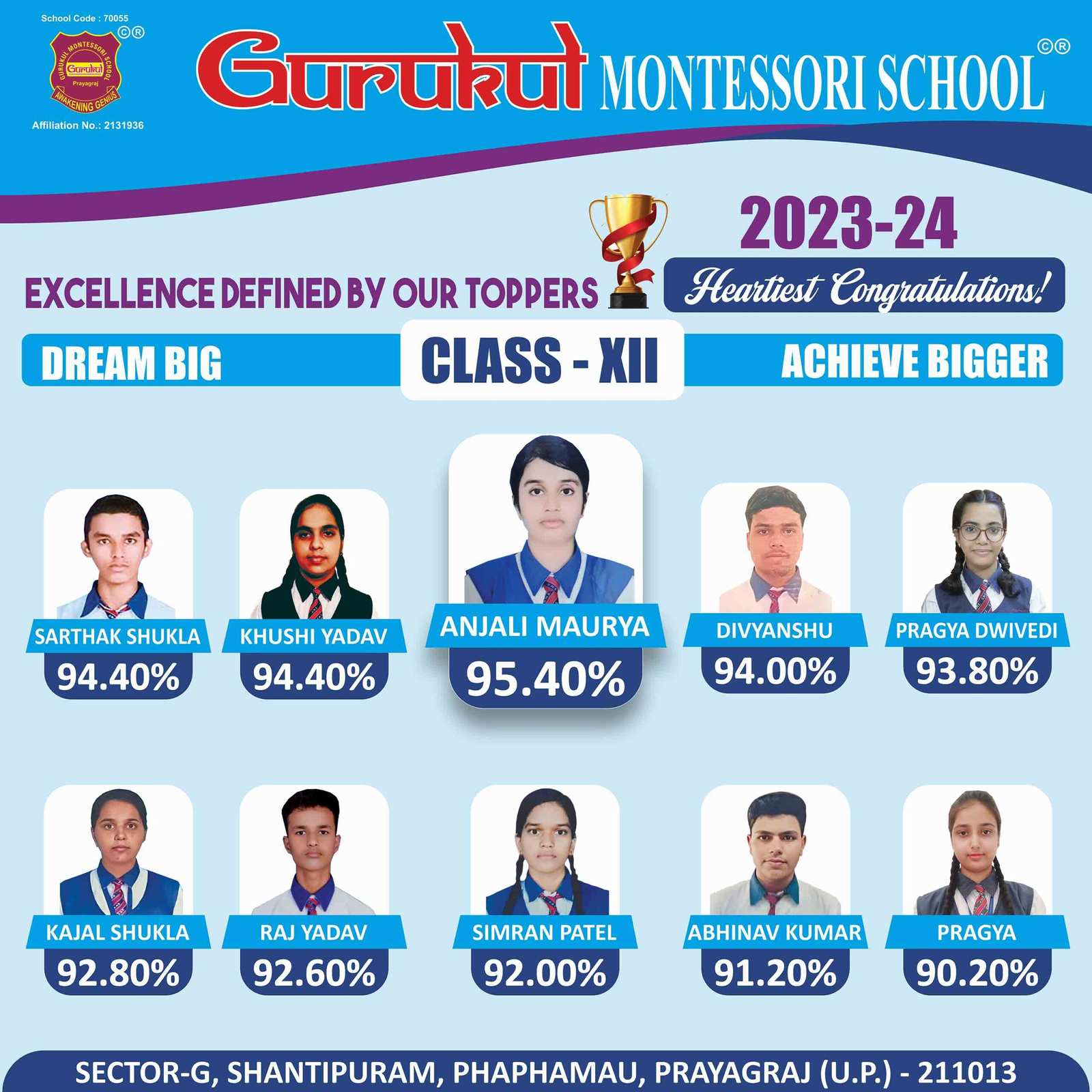 Gurukul Montessori school Prayagraj