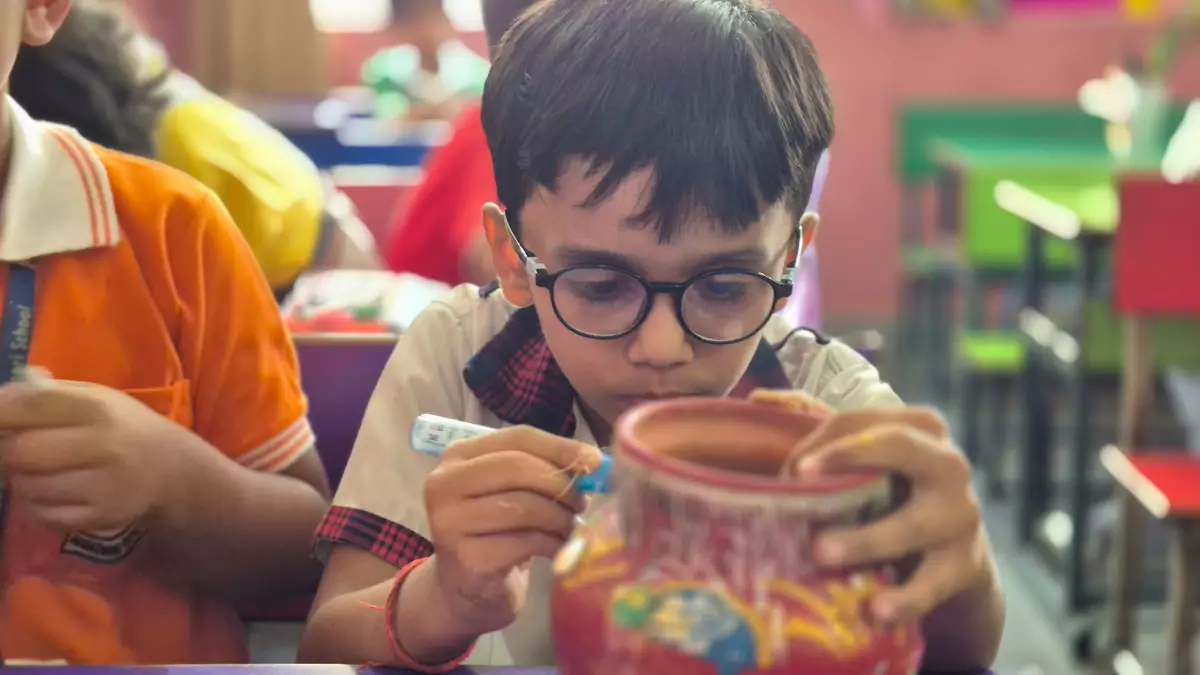 Safe Birds, Safe Earth Activity at Gurukul Montessori School