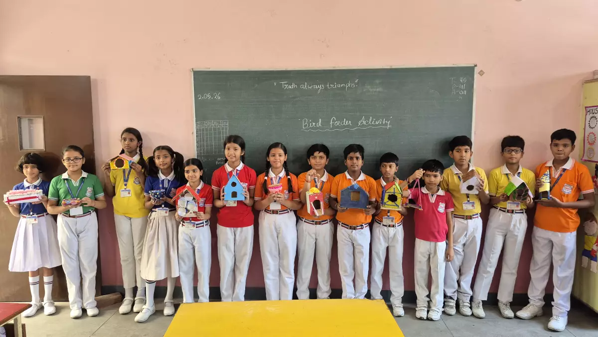 Caring for Nature – Bird Feeder Activity (Class III to V)