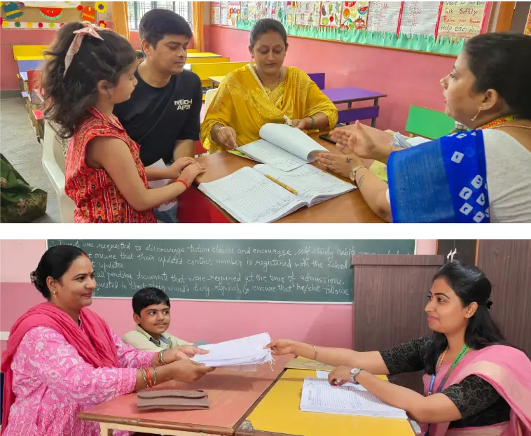 Parent-Teacher Meeting PTM Highlights | Junior &    Senior Wing | Parents Meet at GMS