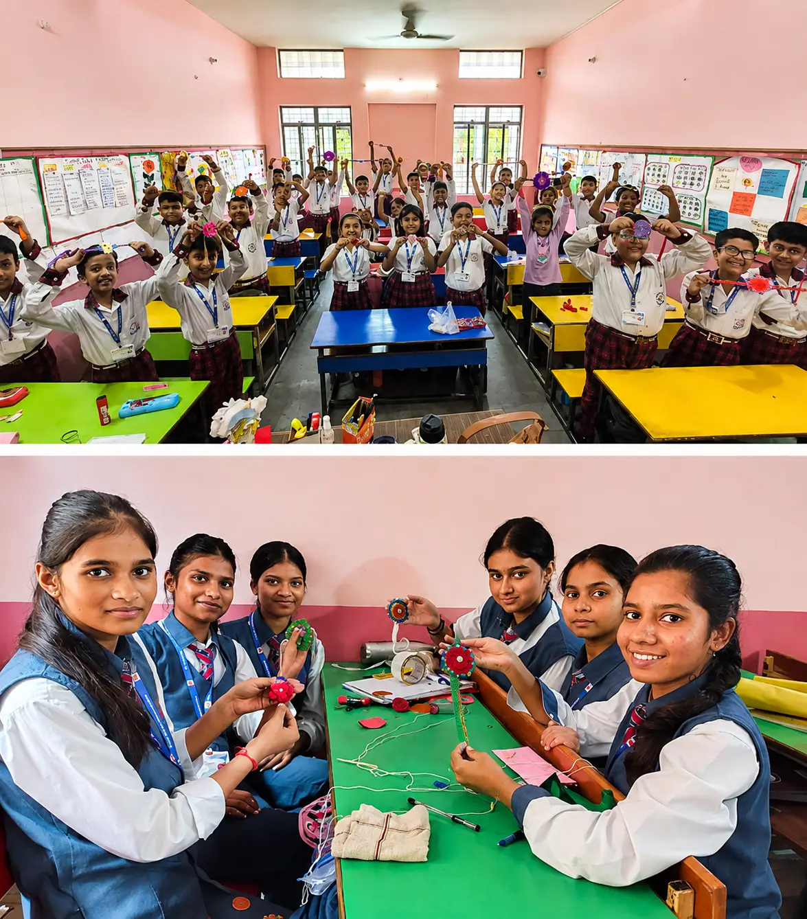Raksha Bandhan Celebration at Gurukul Montessori School