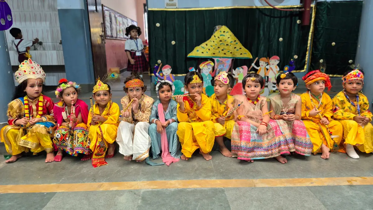 Janmashtami Celebration at Gurukul Montessori School