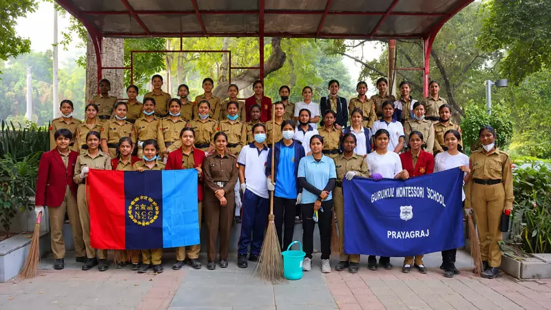 Community Service at Gurukul Montessori School