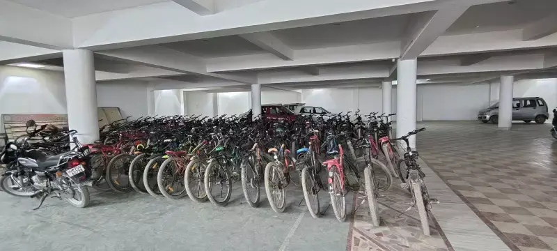 Secure Basement Parking at Gurukul Montessori School